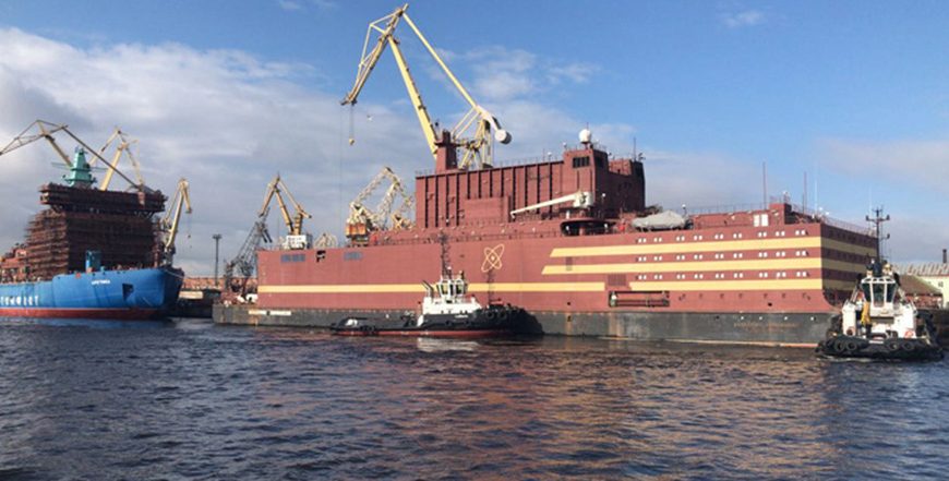 L’Akademik Lomonossov, première centrale nucléaire flottante au monde pour fournir l’électricité aux régions reculées de l’Arctique