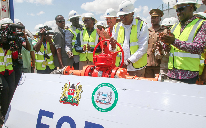 Kenya: le programme pilote de transport du pétrole brut produit à Lokichar officiellement lancé