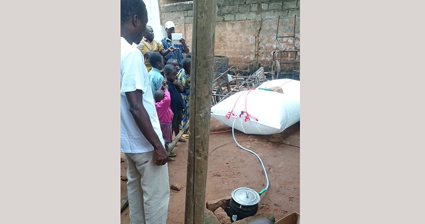 Bénin: une fondation suisse promeut l’usage du biogaz dans la commune de Toffo