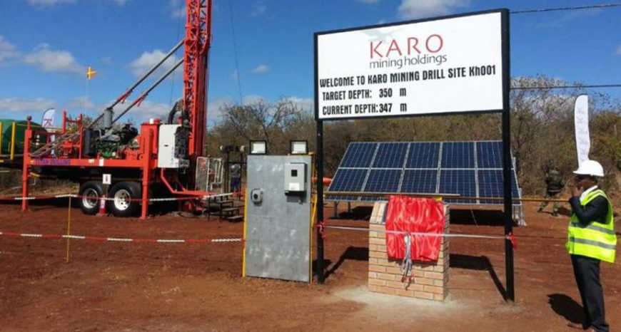 Karo Mining Holdings opte pour une centrale solaire de 300 MW pour son projet minier de platine au Zimbabwe