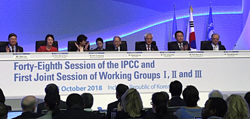 Le rapport du Groupe d’experts intergouvernemental sur l’évolution du climat adopté par les Etats