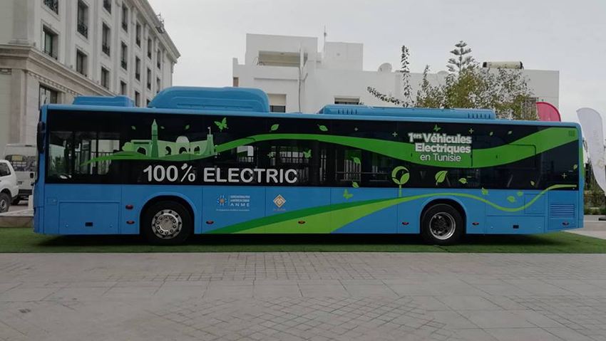 Les bus électriques du constructeur chinois BYD en essai en Tunisie