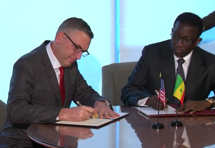 Sénégal – Etats-Unis: le second programme du Millenium Challenge Corporation signé