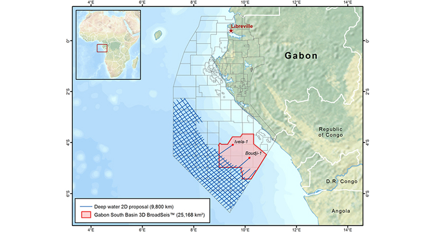 Gabon/Pétrole : une étude sismique 2D sur 9 800 km du bassin Sud bientôt disponible