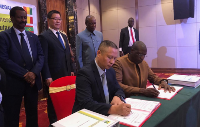 Guinée: signature du contrat commercial pour la réalisation du projet hydroélectrique de Koukoutamba (294 MW)