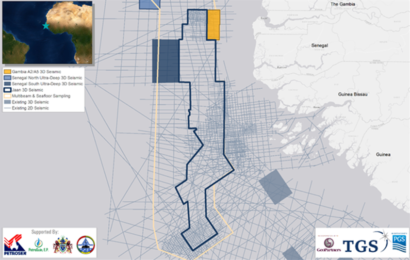 Gambie/Prospection des hydrocarbures : de nouvelles données sismiques 3D disponibles