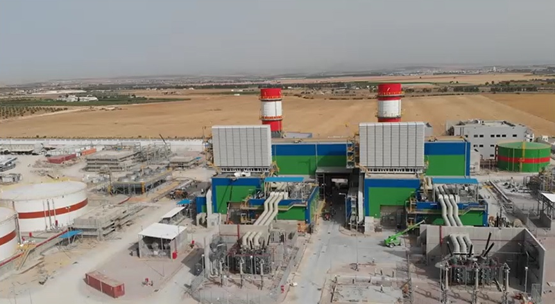 Tunisie: mise en service des deux turbines de la centrale à gaz de Borj El Amri (624 MW)