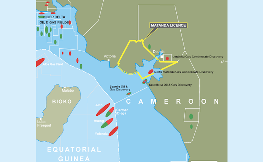 Cameroun: la zone onshore du bloc Matanda contiendrait 1 196 milliards de pieds cubes de gaz de ressources prospectives