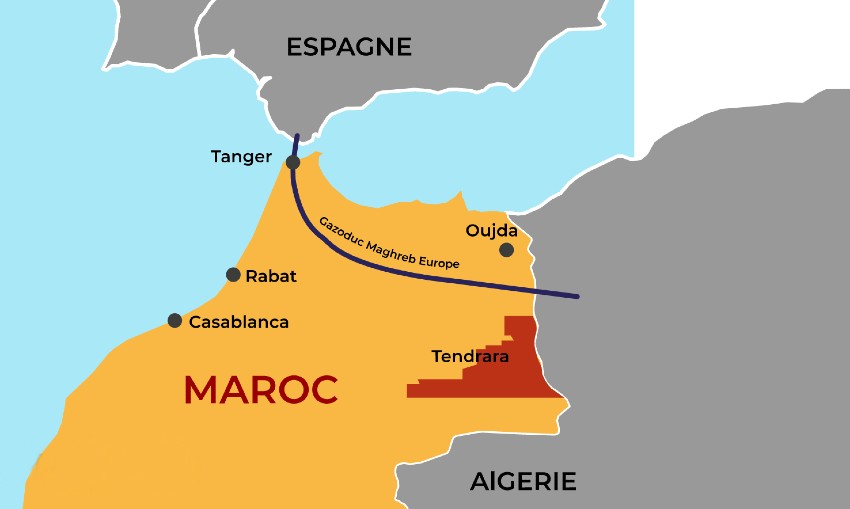 Le Maroc ouvert au maintien sur son sol du gazoduc qui achemine le gaz naturel algérien en Espagne