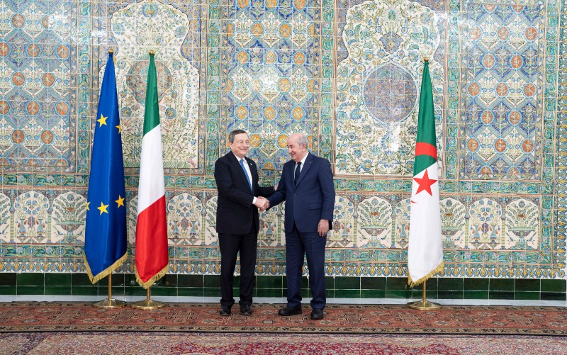 Algérie – Italie: entente au sommet pour augmenter les livraisons de gaz à l’Italie
