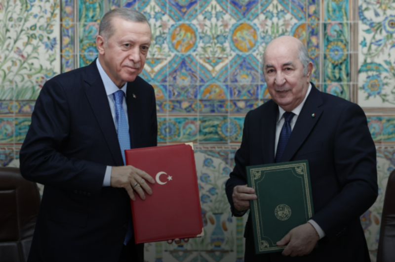 Algérie : accords signés dans divers domaines avec la Turquie dont la fourniture en gaz