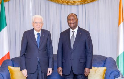 Côte d’Ivoire: le président italien salue le partenariat dans le domaine gazier et pétrolier